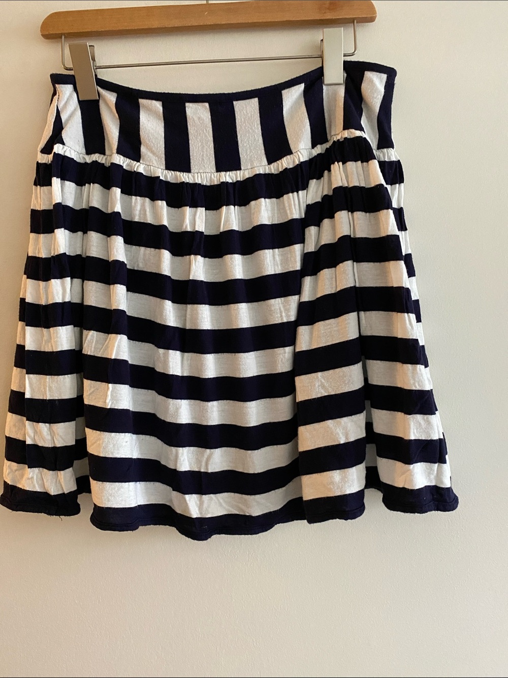 🎀3 for $19 ✨INC International Concepts Navy and White Striped Circle Skirt